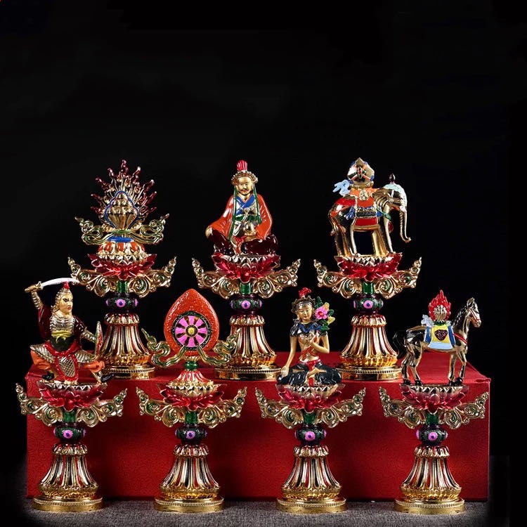 [PBMC]Thất bảo luân vương 28cm (Bộ)