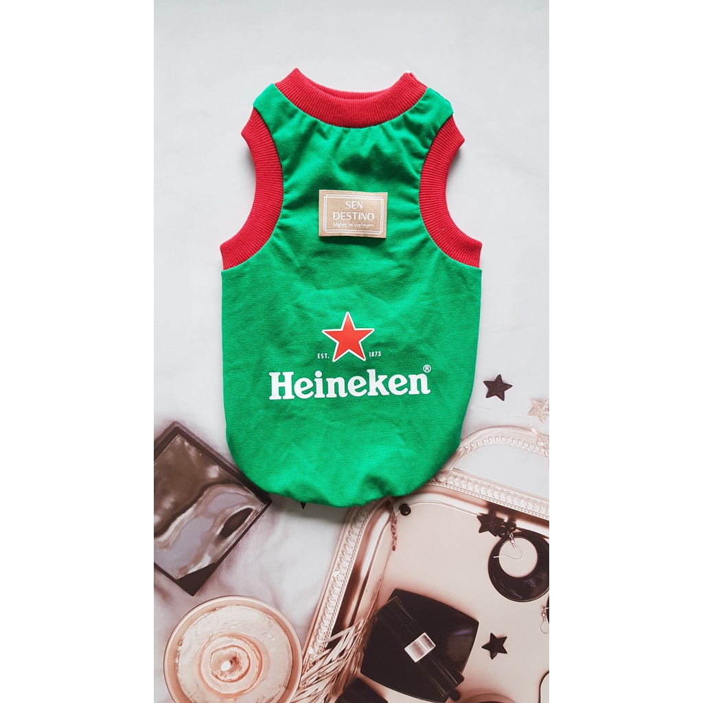 Áo chó mèo Hottrend, áo Grab chó mèo