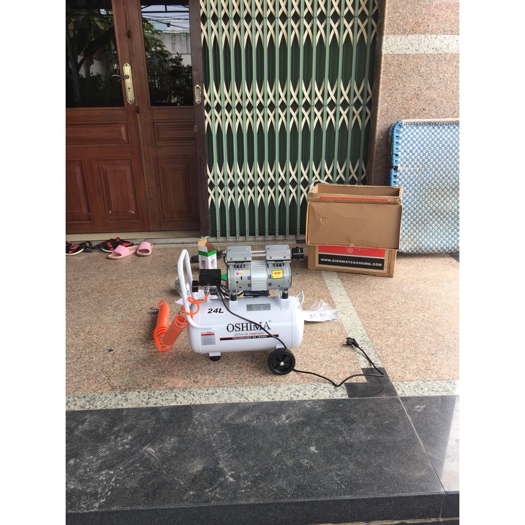 MÁY NÉN KHÍ KHÔNG DẦU OSHIMA 24L