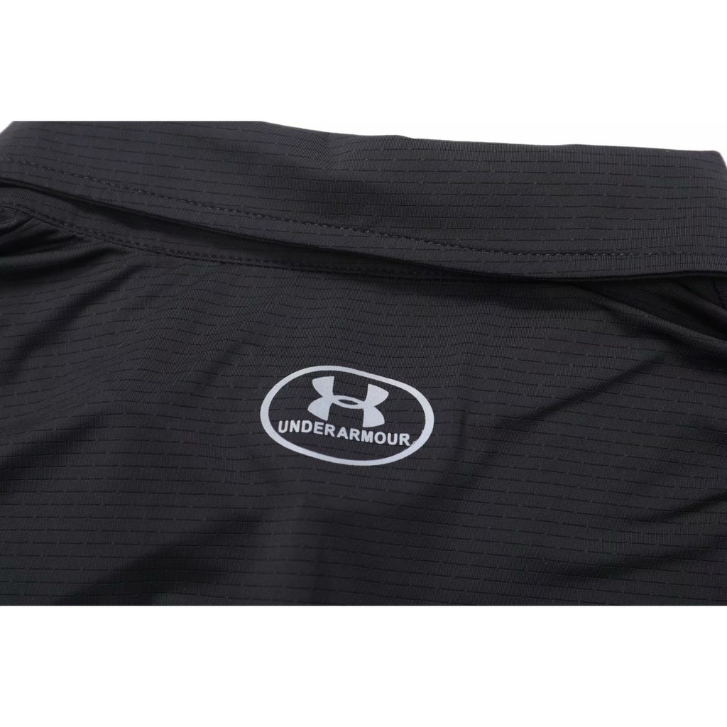 Under Armour Áo polo nam gấu con tay lỡ, áo thun nam ngắn tay cổ bẻ chất cá xấu Cotton 391