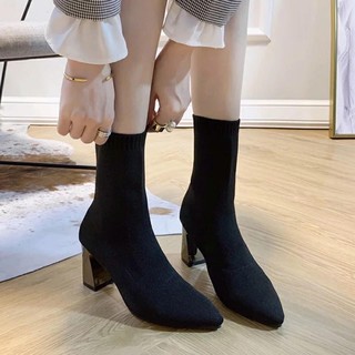 [ẢNH THẬT]Bốt chun len đế gương hàng loại 1