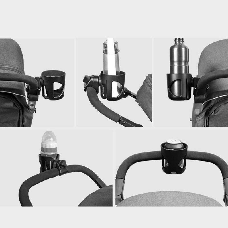 Giá Đỡ Bình Sữa Gắn Xe Đẩy Em Bé Thông Dụng Có Thể Điều Chỉnh