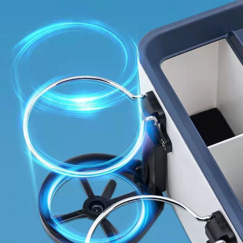 Hộp Đựng Khăn Giấy Gắn Hộp Tỳ Tay Đa Năng Cho Xe Hơi