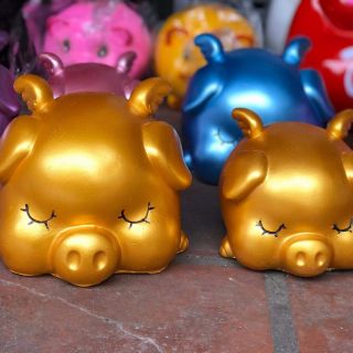 Lợn đất cánh tiên / thiên thần / lợn pi / lợn bụng phệ / lợn ngồi .....  ...............................................