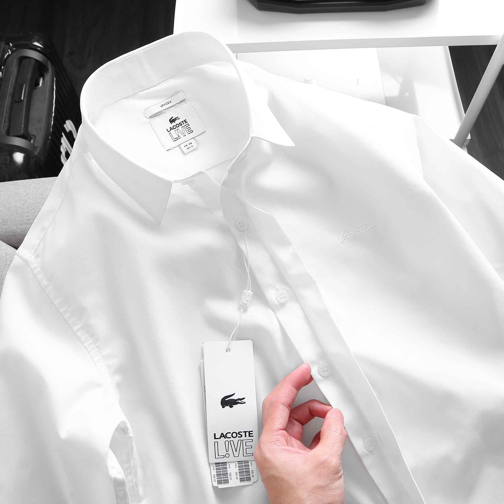 Áo Sơ mi nam tay dài Lacoste - SM001