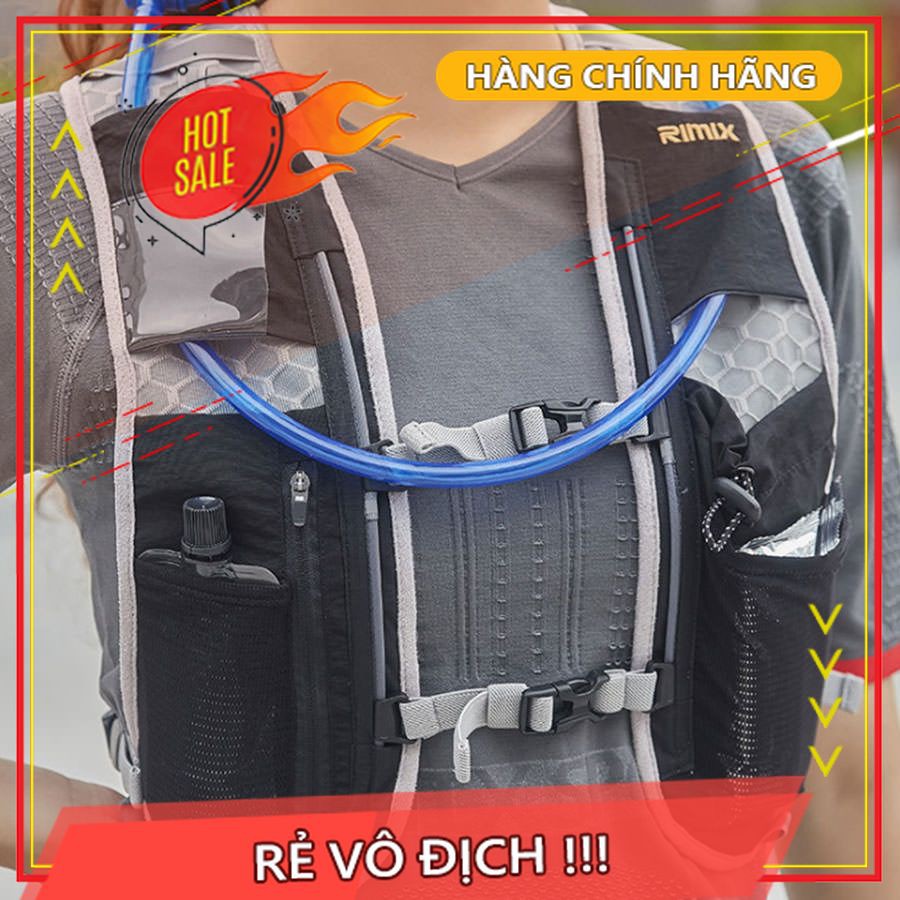 áo vest, balo đựng nước chạy bộ  phản quang Rimix RM2206