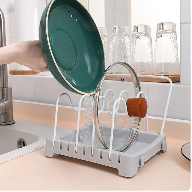 Giá Để Nắp Nồi / Thớt Có Rãnh Thoát Nước Diorder | BigBuy360 - bigbuy360.vn