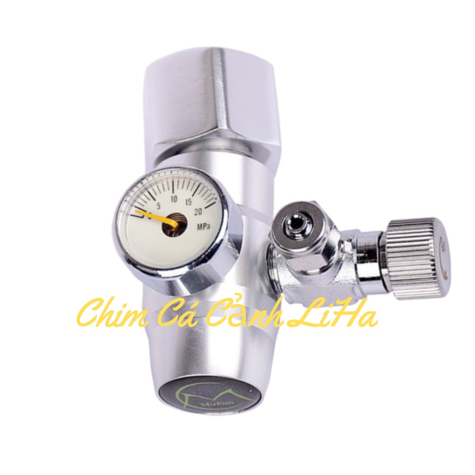 Van Cơ Co2 Mufan 1 Đồng Hồ - Van Tinh Chỉnh Khí Co2 Cho Bể Thủy Sinh