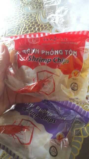 Bánh phồng tôm gia vị