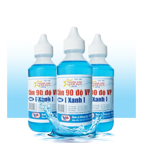 CỒN 90 ĐỘ 60ML SÁT KHUẨN - XANH