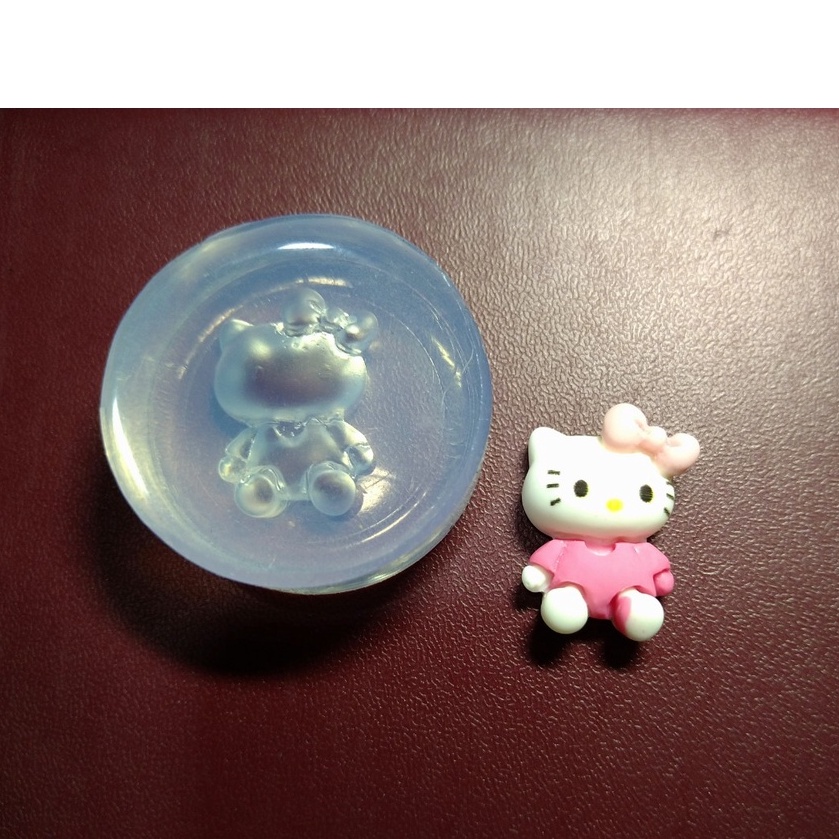 DIY - Khuôn charm trang trí nail 3D, làm phụ kiện trang trí điện thoại, trang sức thời trang cá tính - Mèo cute