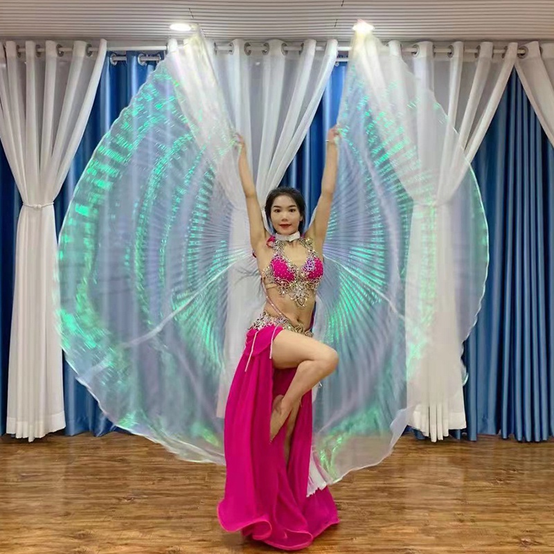 Trang Phục Múa Bụng Có Cánh Thiết Kế Mới Xinh Xắn Thời Trang Dành Cho Nữ