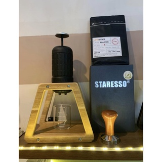 Kệ gỗ cho Dụng cụ cafe Staresso Mini, Basic