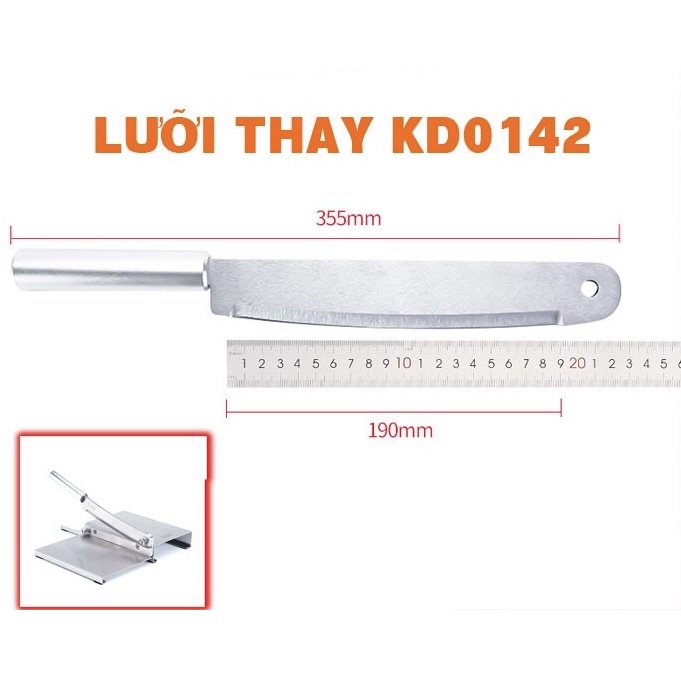 Lưỡi dao thay thế cho dao thái thịt hãng Kitchendao các mã KD0142, KD0270, KD0248, KD0288