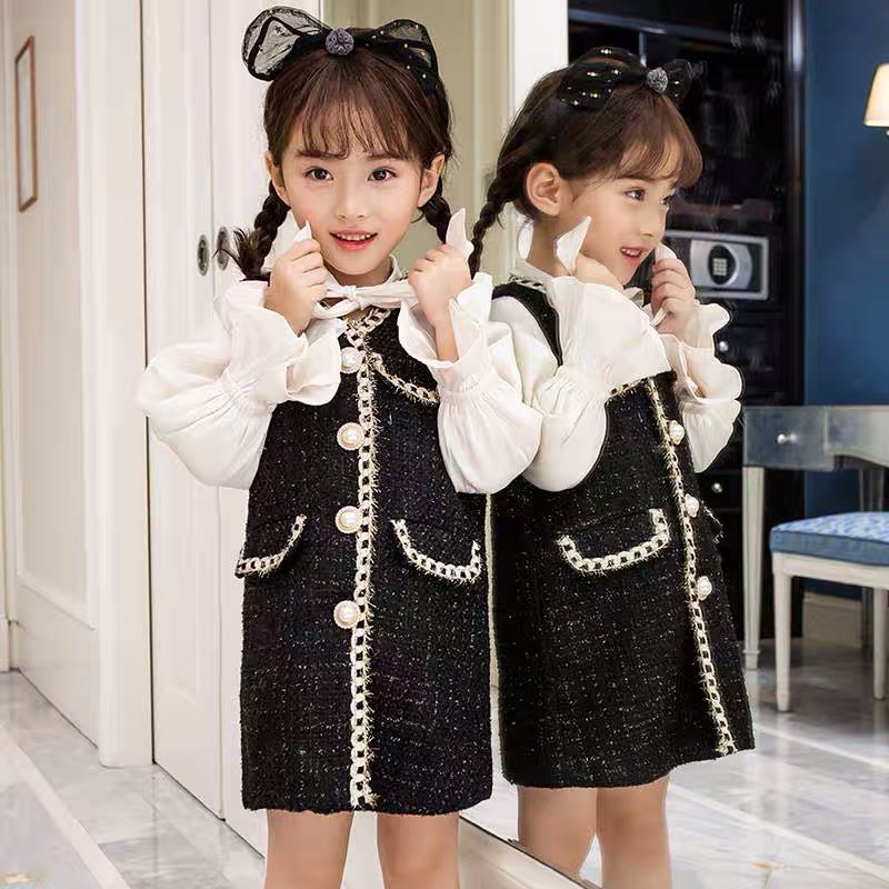VÁY ĐẦM DẠ KIỂU HÀN QUỐC