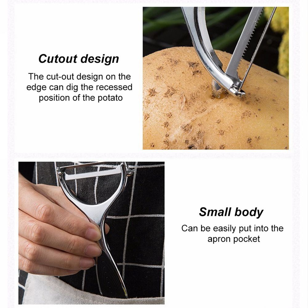 Dụng Cụ Gọt Vỏ Củ Quả Đa Năng Bằng Thép Không Gỉ Taylor1