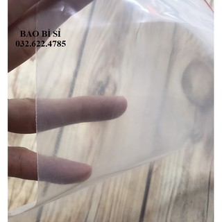 [100G] Túi zip chỉ đỏ (zip PE, zip lock, zip viền đỏ)