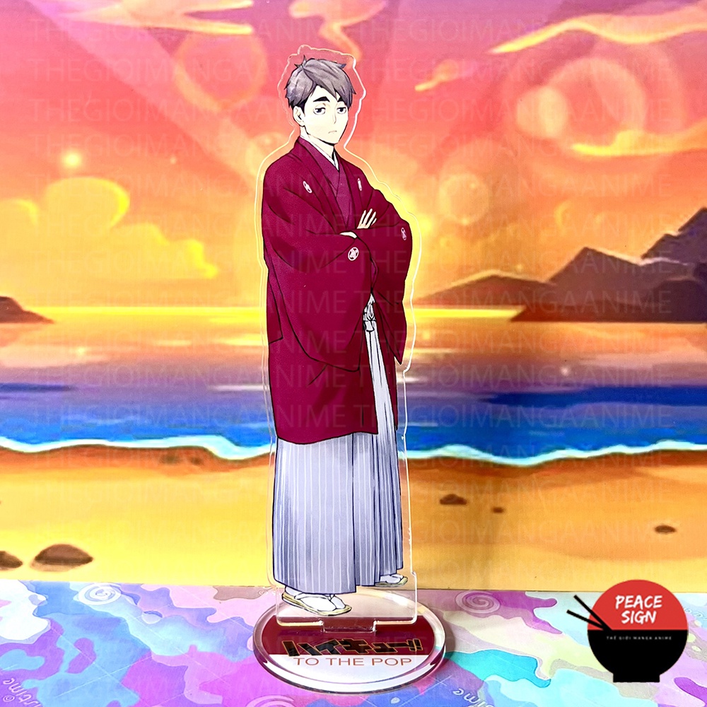 Mô Hình Standee HAIKYUU!! ver KIMONO acrylic anime Vua Bóng Chuyền mica chibi trang trí