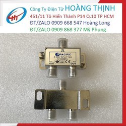 Bộ chia truyền hình cáp 2 Xanh pacific