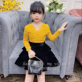 Combo sét váy sang chảnh cho bé