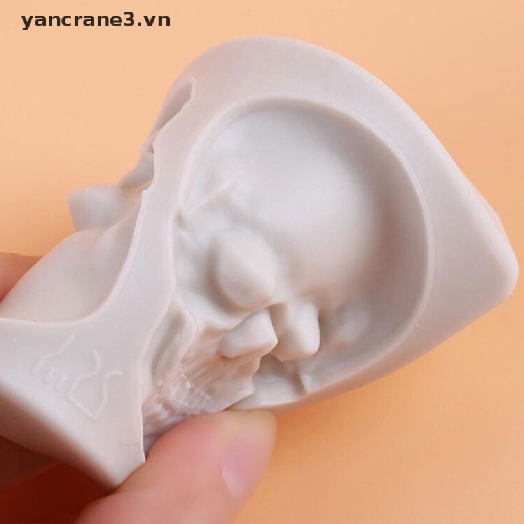 Khuôn Silicone Làm Bánh Kẹo Hình Bộ Xương 3D DIY