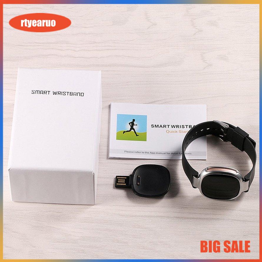 【199k0207】LEMFO E08 Heart Rate Monitor Waterproof Pedometer Watch for Android for iOS