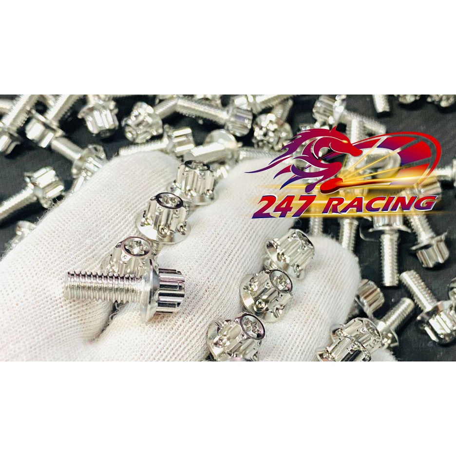 Ốc Salaya INOX 304 Trụ S3 gắn Cacte 6li10 gắn xe máy Exciter,winner,sirius,wave,dream...siêu rẻ