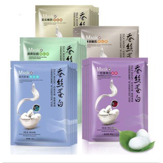 Combo Mặt Nạ Lụa Tơ Tằm One Spring Silk Mask Các Dòng Nội Địa Trung