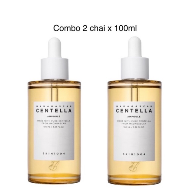 Tinh Chất Rau Má Giảm Mụn, Dịu Da Skin1004 Madagascar Centella Ampoule Chai 100ml