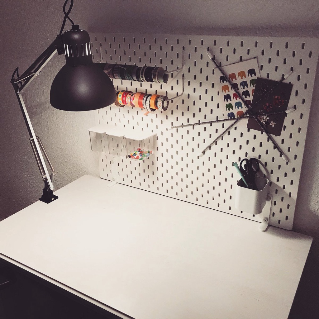 Bảng cài treo tường pegboard Skadis IKEA 76cm