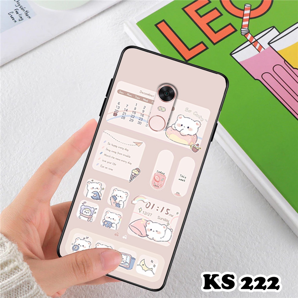 Ốp lưng Xiaomi Redmi 5 - Redmi 5A - Redmi 5X - Redmi 5 Plus - Ốp in hình thỏ con dễ thương - Lưng nhám Viền  TPU cao cấp