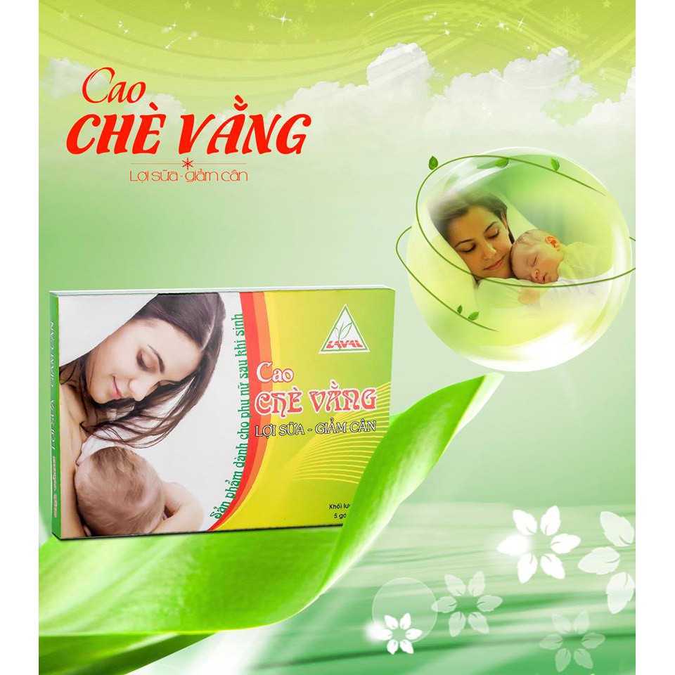 Cao Chè Vằng Lợi Sữa Lava