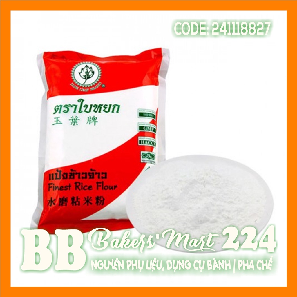 Tinh bột GẠO TẺ Thái Lan Jade Leaf - Gói 400gr