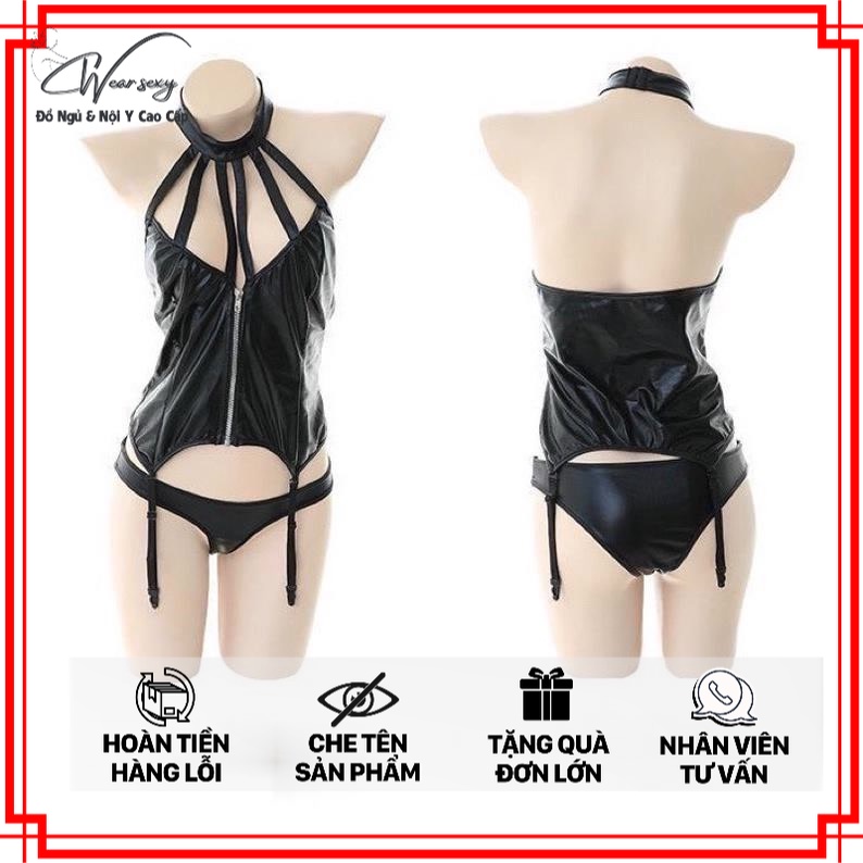 Set Cosplay Body Chất Da Sexy Gợi Cảm SM MS6984 [CWEAR.SEXY_ĐỒ NGỦ &amp; NỘI Y CAO CẤP]