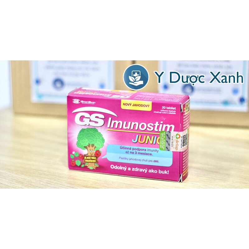 Mua  GS IMUNOSTIM JUNIOR, 20 viên, Viên uống tăng đề kháng, miễn dịch - Y Dược Xanh