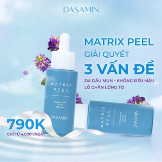 Serum mụn mờ thâm sạm dasamin matrix peel 30ml
