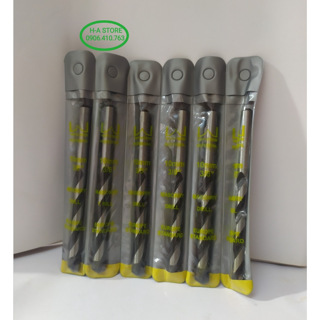 Mũi khoan bê tông quay 4 / 5 / 6 / 7 / 8 / 10 / 12 li