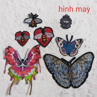Hình may và hình ủi  trang trí.(2 hình)