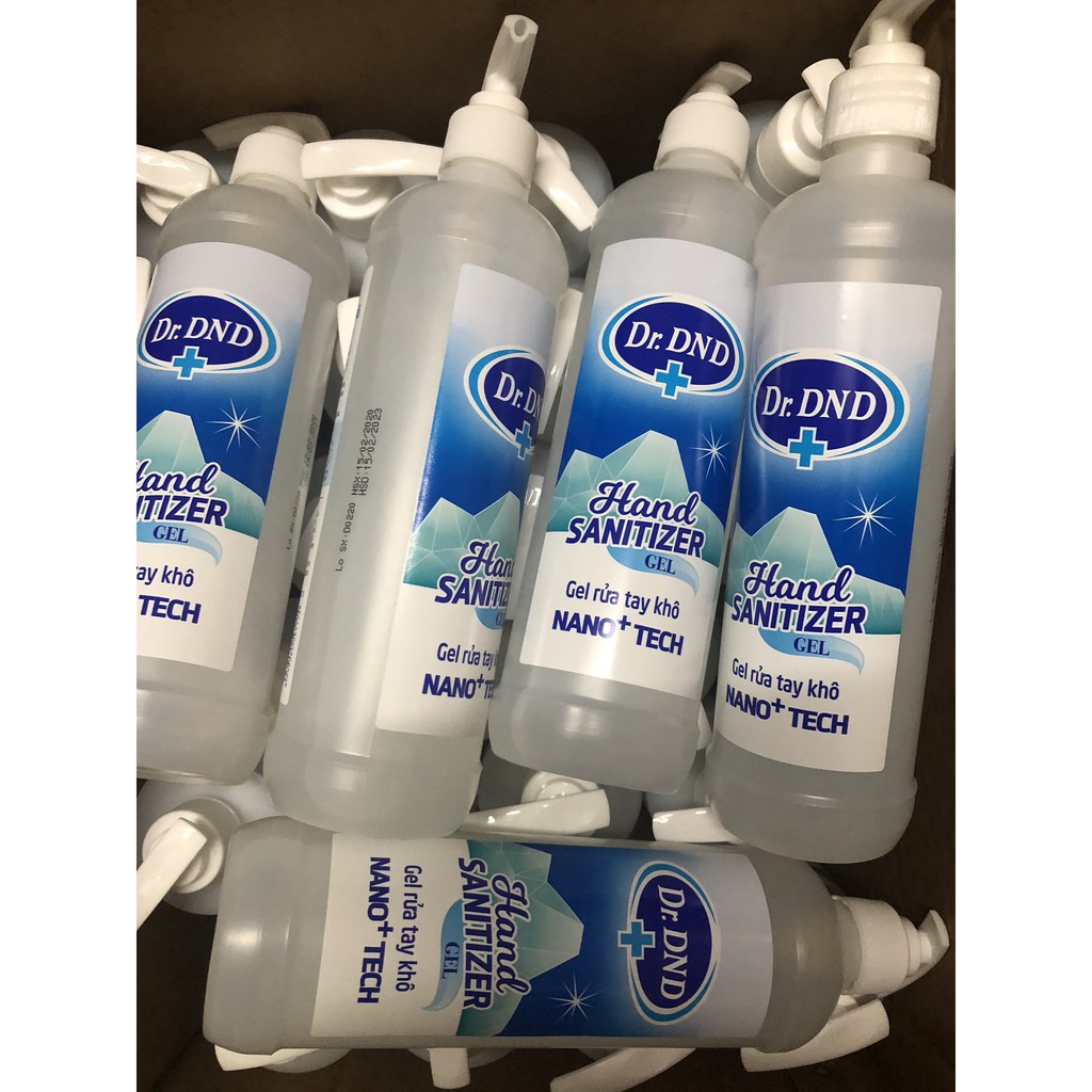 Gel rửa tay khô sát khuẩn nhanh 30S Dr.DnD (Dung tích 500ml)
