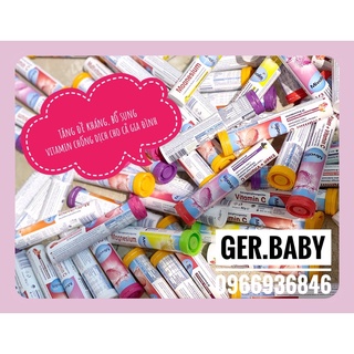 [HÀNG AIR _ CHÍNH HÃNG] Ống vitamin sủi Đức - Gerbaby