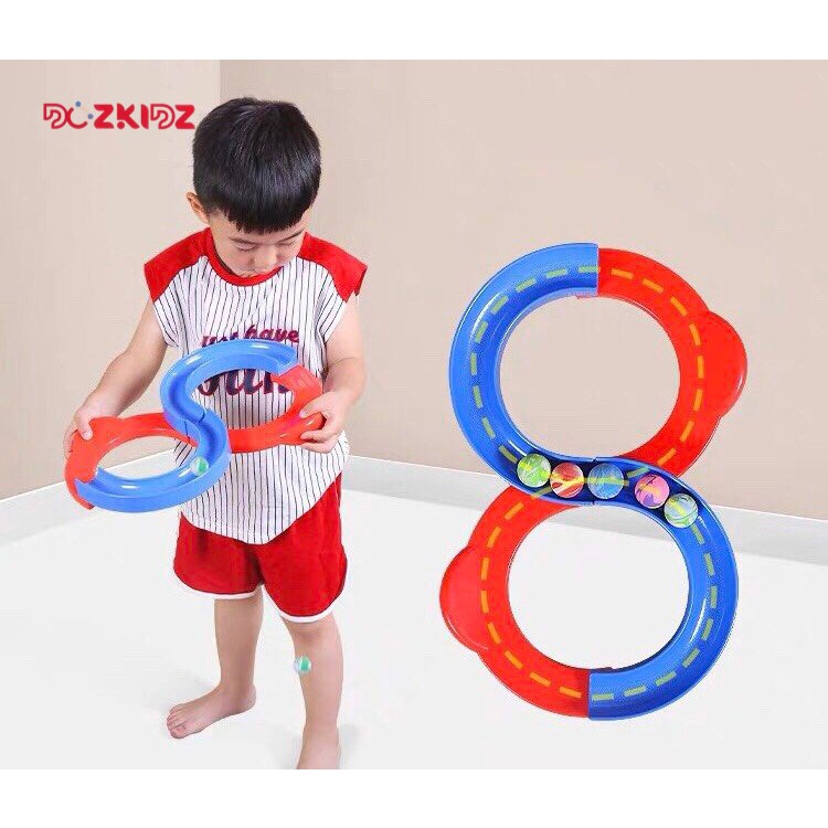 Đồ chơi thông minh - Di chuyển bi thăng bằng trên đường ray ố 8 - DOZKIDZ