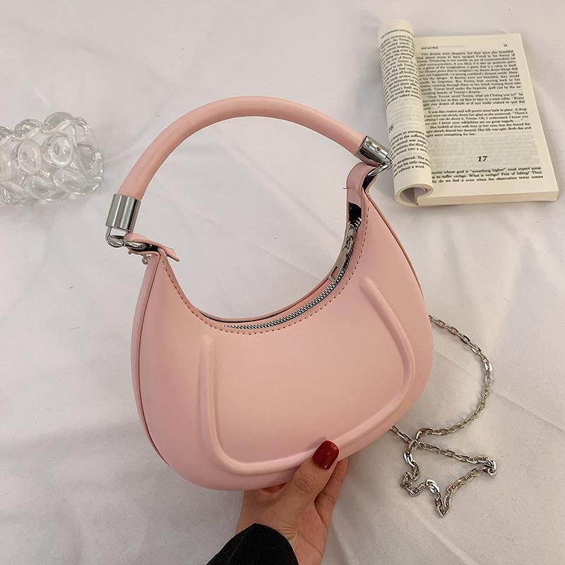 Túi Đeo Chéo Da PU Cao Cấp Màu Trơn Đơn Giản Thời Trang Hàn Quốc