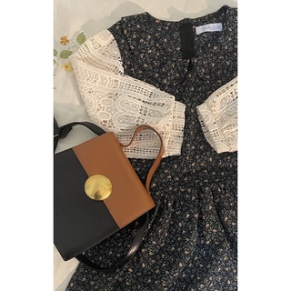 Váy jumpsuit hoa nhí bleubird size xs