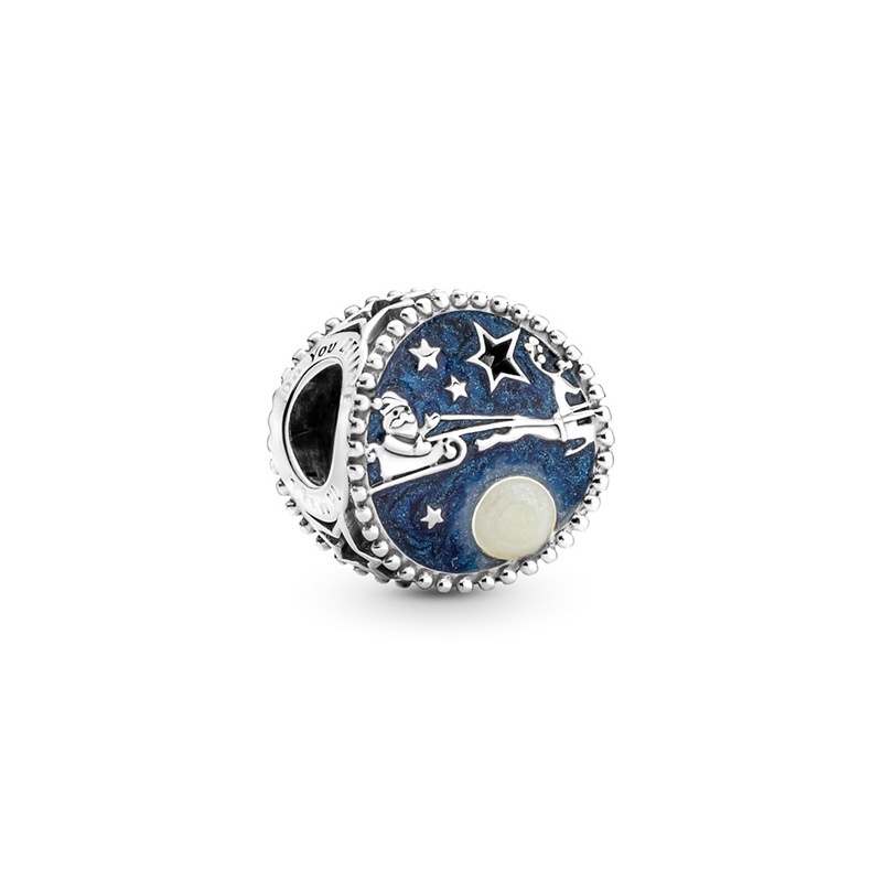 Mặt Dây Chuyền Bạc S925 Đính Hạt Xanh Dương Sang Trọng Thời Trang