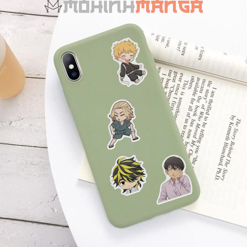 Bộ sticker Tokyo Revengers (miếng dán decal Revenger) chống nước hình dán Manjiro Sano Ken Ryuguji Takemichi Hanagaki