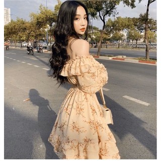 Đầm xòe 2 lớp Hh63