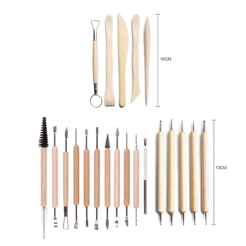 Set 32 Kim Điêu Khắc Đất Sét Thủ Công