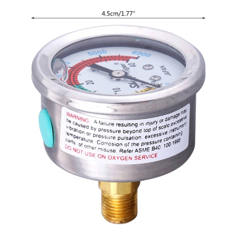Đồng Hồ Đo Áp Suất Thủy Lực 0-6000 / 0-40MPa