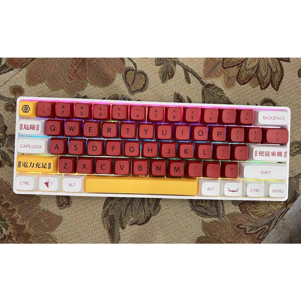 Keycap bàn phím phong cách năng động Dry Martini XDA cao độ PBT 138 phím