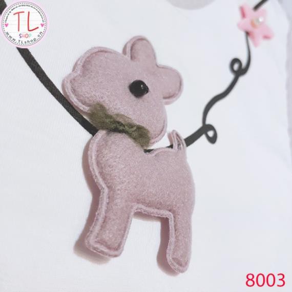 Váy cho bé hình nai xinh xắn - Đầm bé gái - Thời trang trẻ em